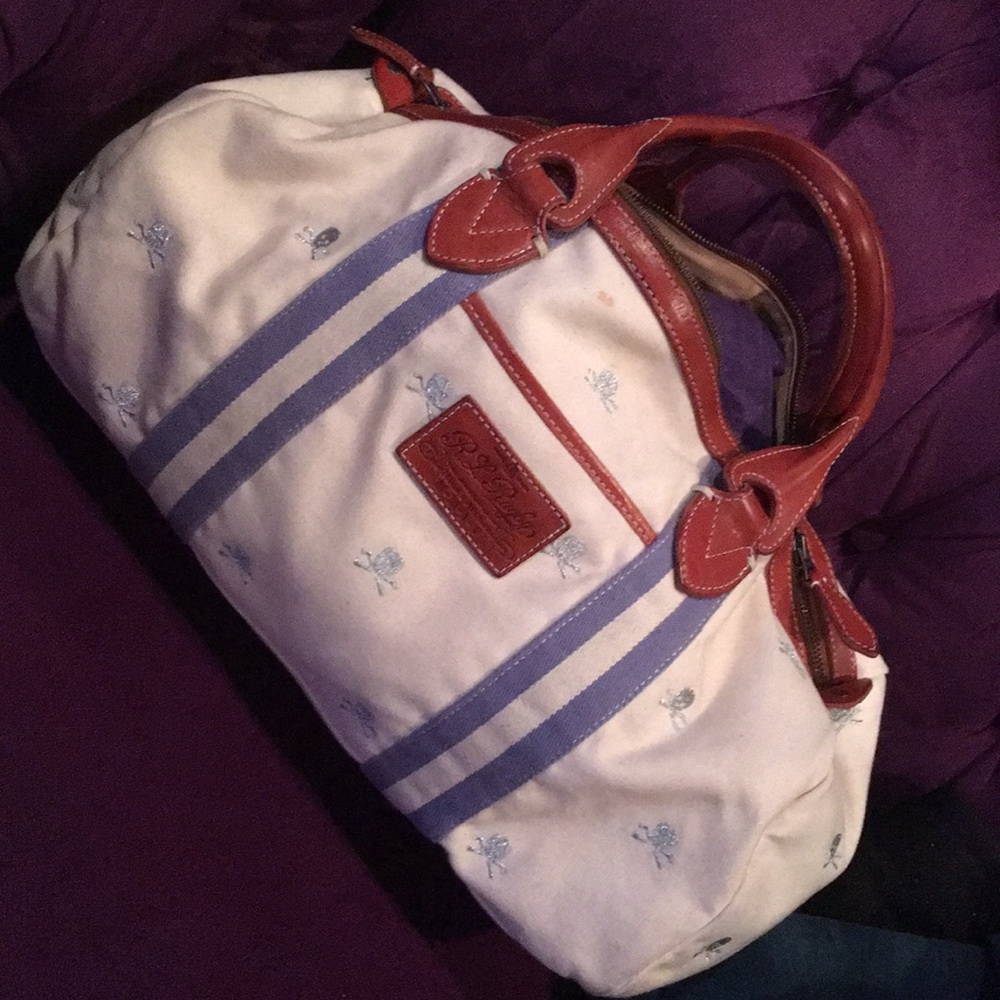 Ralph Lauren rugby polo overnight skull duffel bag
